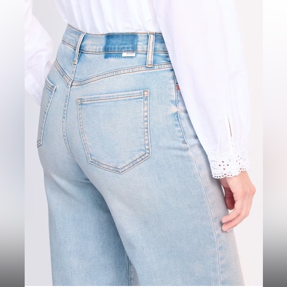 NWT Daze Denim Echo High Rise Wide Leg Jean in Blooming Vintage - Picture 3 of 9